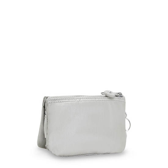 Kipling Creativity Small Metallic Pouch Táska Titán | HU 2109XY